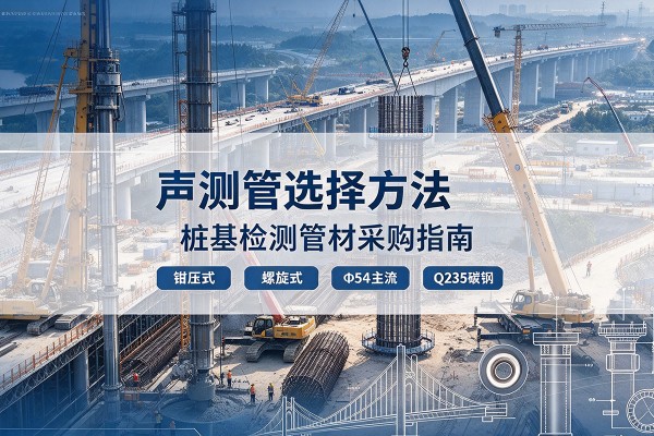 新洲声测管选型标准